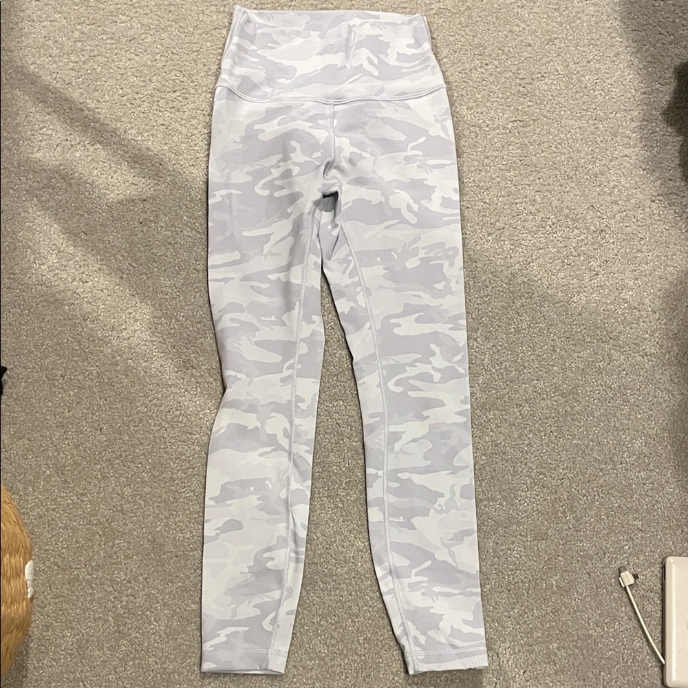 Lululemon Athletica Wunder Under Camouflage Leggings 25”